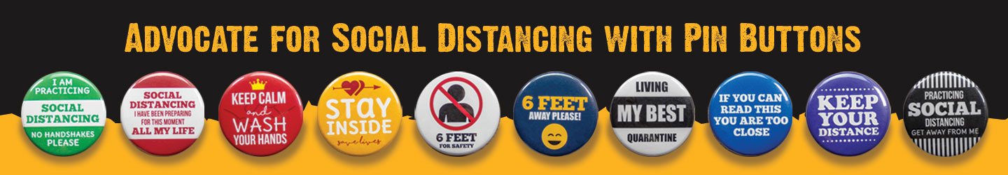 Social Distancing Stickers